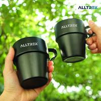 Gambar ALLTREK Stainless Cup Camping Mug 300ML 4Pcs Black Series dari Alltrek indonesia Kota Administrasi Jakarta Barat 4 Tokopedia
