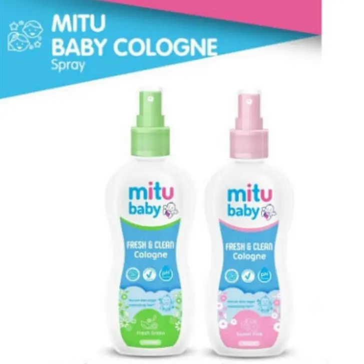 MITU BABY Cologne 50 ml & 100 ml Parfum Bayi Mitu Spray