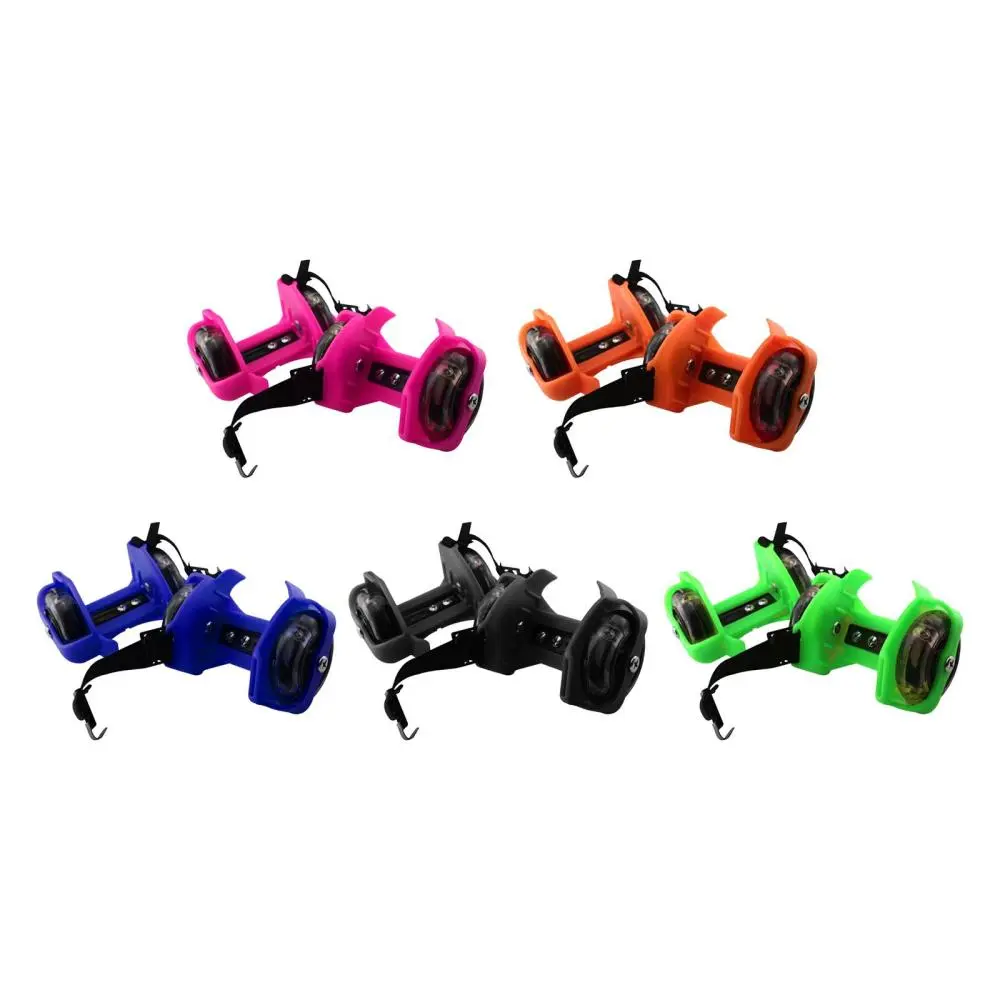 Roller Skating Glowing Heel Wheels Spark Pads Kickrollershoes Rollers Wheel Shoes with Lights Heel Wheels for Outdoor Girls Kids