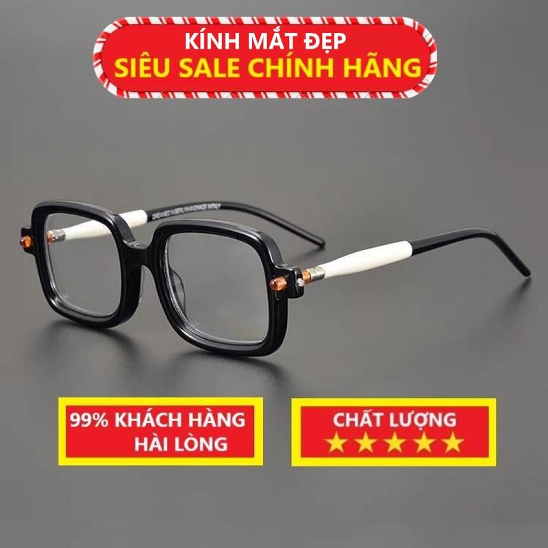 Kính râm vuông nam nữ Cao cấp chống UV400 kính mát thời trang MS-86512 Mắt Kính Kính Mắt