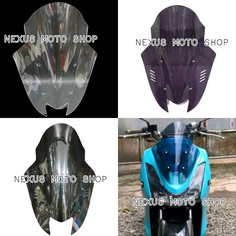 windshield lexi windshield TDR sirip lexi visor tdr jenong lexi