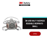 Gambar 3M 6100 Half Facepiece Reusable Respirator - Ukuran Small dari 3M Automotive Kab. Bekasi 1 Tokopedia