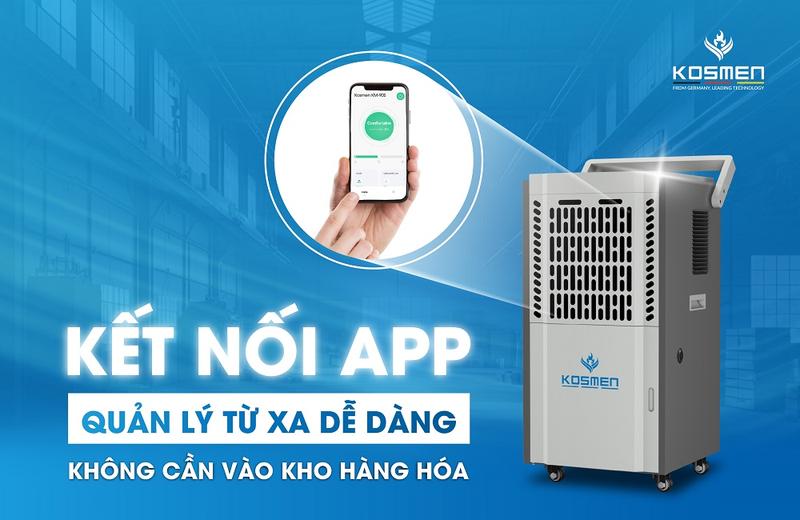 Product Introduction of Máy Hút Ẩm Công Nghiệp Kosmen KM - 90S Dung Tích Bình Nước 8L, Làm Sạch không khí - Hàng Chính Hãng Bảo Hành 24 Tháng 8