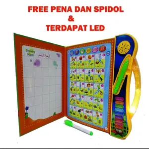 Mainan Buku Belajar Anak 4 Bahasa
