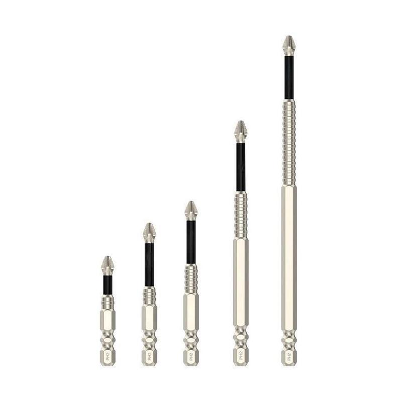 Product Introduction of Upgraded Non-slip PH2 Impact Driver Bit Set With Magnetic Phillips Screwdriver Tool 25-150mm 13