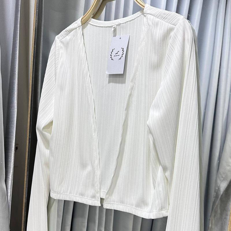 [CÓ BIGSIZE] ÁO KHOÁC CARDIGAN CROP MỎNG NHẸ Top Nữ Nữ