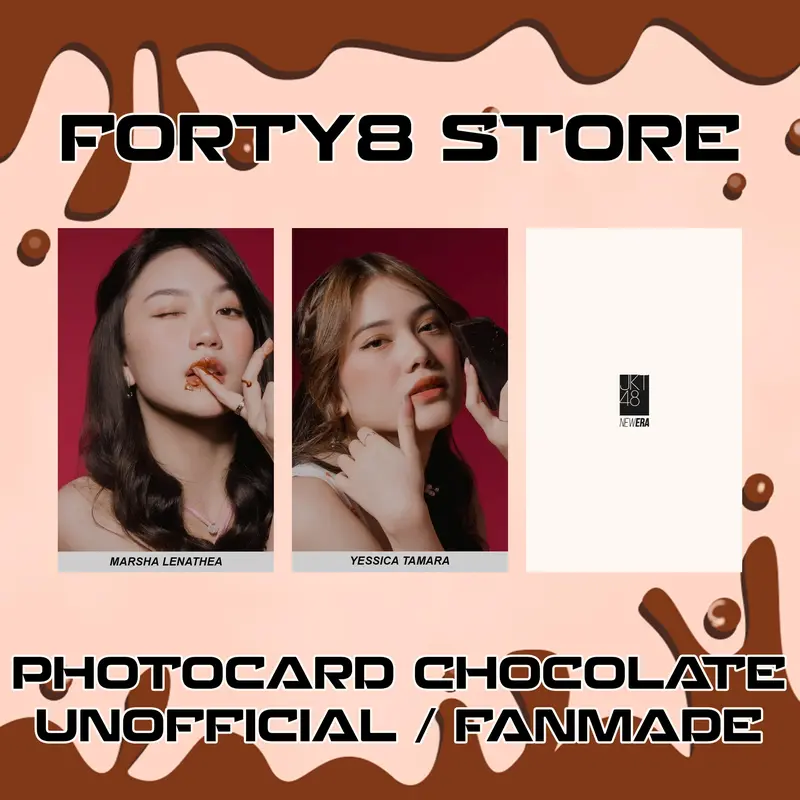 Photocard JKT48 Unofficial / Fanmade Edisi Chocolate Kartu 0