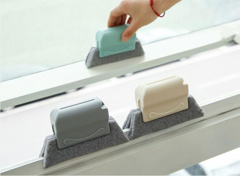 Product Introduction of Household Window Ditch Dust Wiper Cleaning Tool Groove Cleaner Gap Cleaning Brush 0