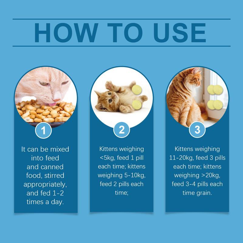 Product Introduction of [OY Pet Shop] Cat Coenzyme Tablets Guard Health and Vitality Exclusive for Cats Coenzyme Q10 Absorption Nutrition Supplement 3