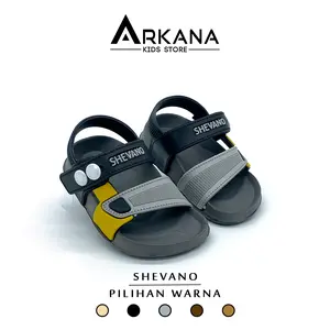 Sandal Gunung anak laki-laki Shevano series 1-3 tahun baby boys  Bayi  Cowok Kaki Abu Hitam