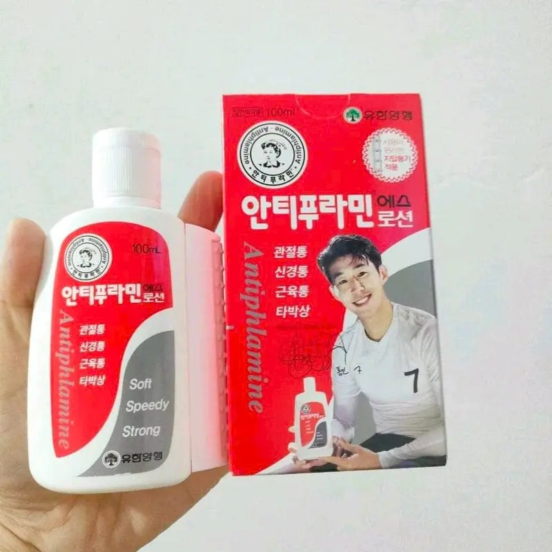 Dầu Nóng Xoa Bóp Hàn Quốc Antiphlamine 100ml 0