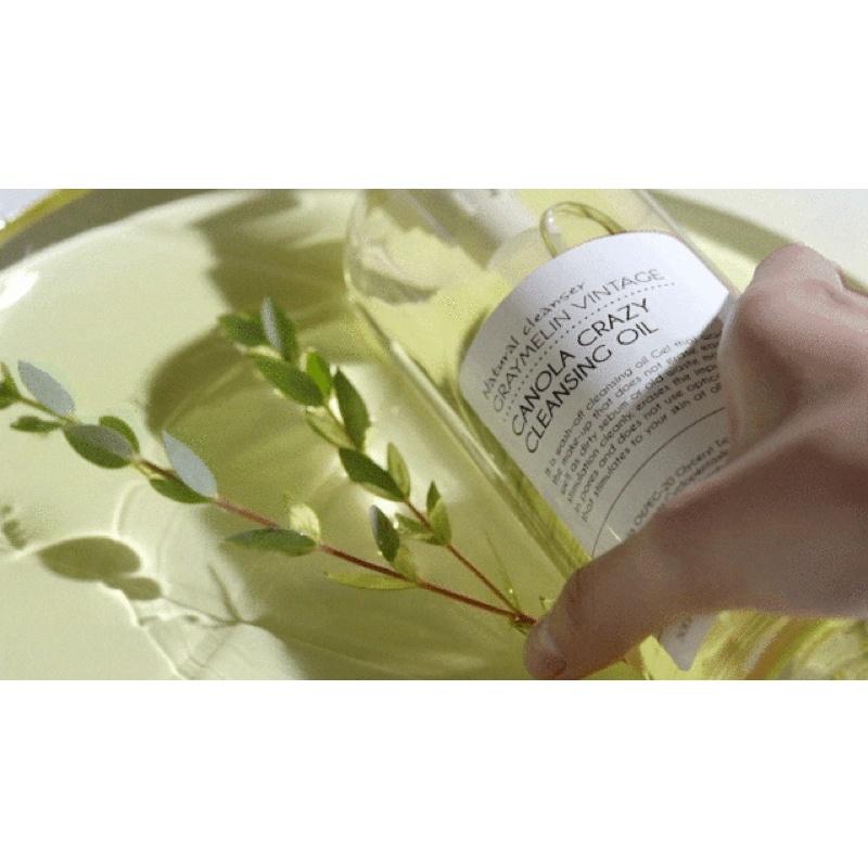 Product Introduction of Dầu Tẩy Trang Hoa Cải Graymelin Vintage Canola Crazy Cleansing Oil Phù Hợp Da khô, Thiên khô 2