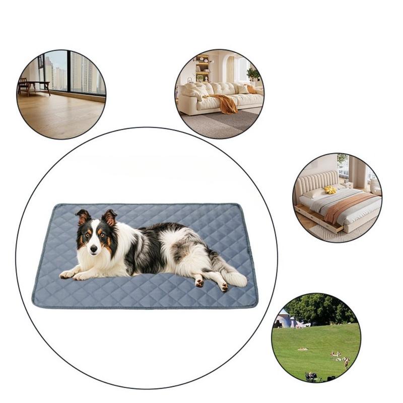 Practical Oxford Cloth Dog Cooling Mat Waterproof Reusable Dog Pee Pad Moisture-proof Dirtresistant Pets Absorbent Diaper Home 5