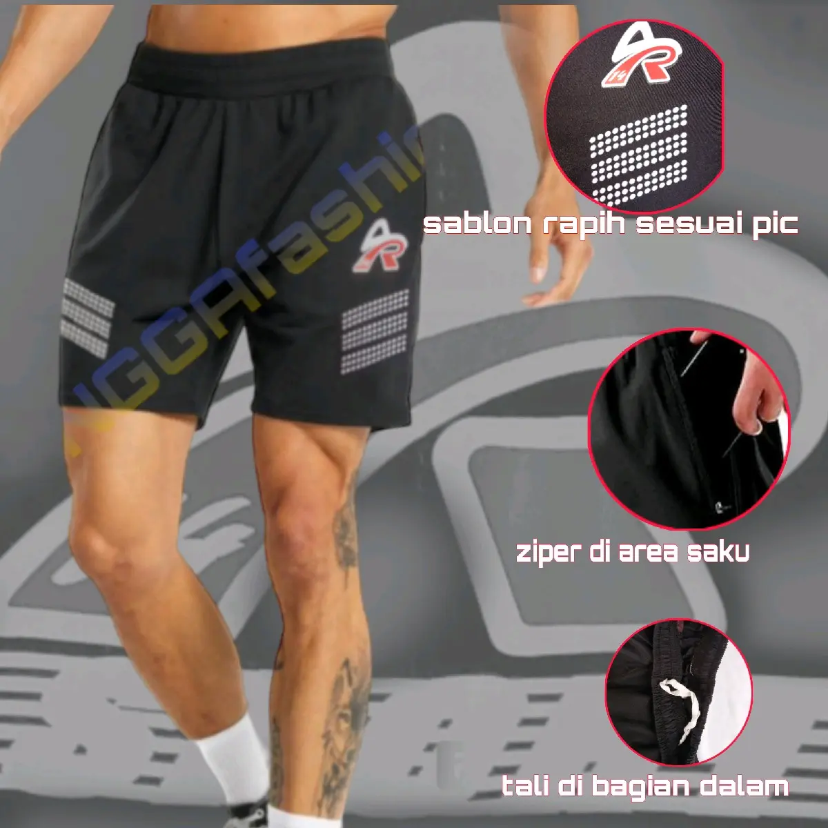 celpen Celana pendek parasut olahraga celana parasut pria wanita uniseks Cepat Kering Nyaman celana distro celana murah celana berkualitas celana size M L XL XXL Sport
