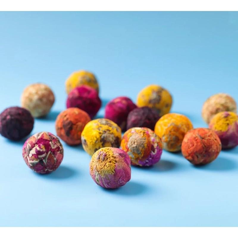 Mamacia Treats (1 Pcs) Blooming Tea / Teh Bunga Mekar / Teh Bola / Flower Tea Ball 0