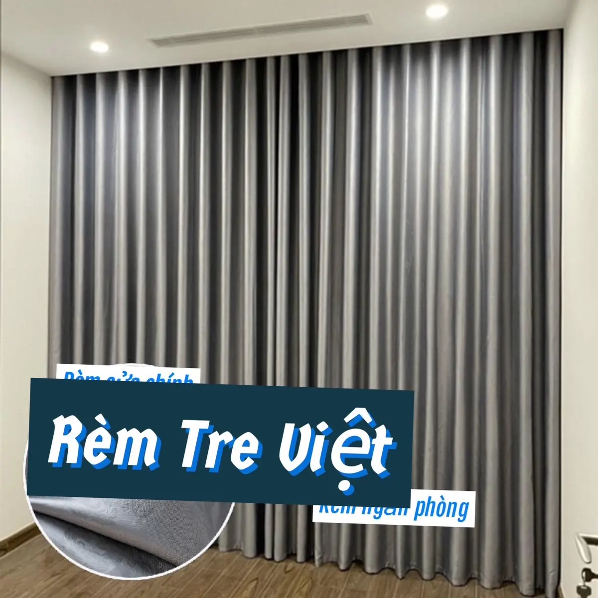Rèm đóng lỗ chống nắng cản nhiệt cản máy lạnh cao cấp Rèm Tre Việt