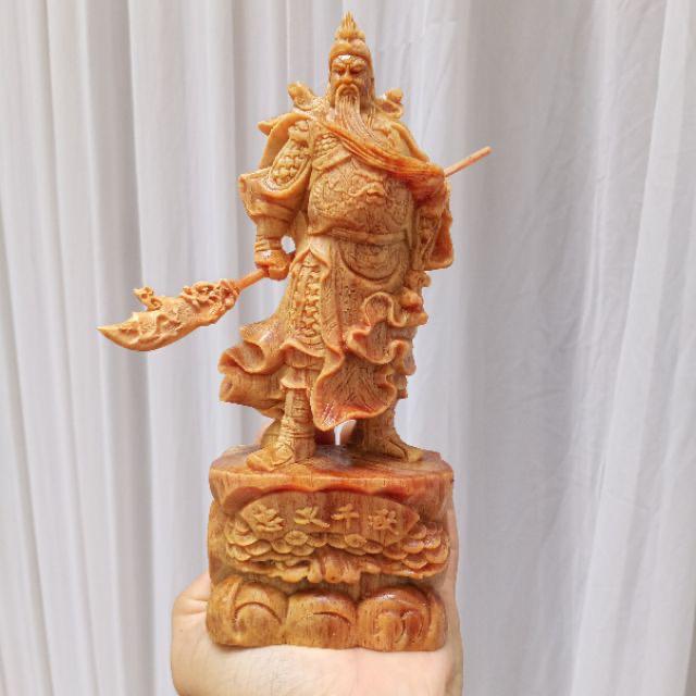 Product Introduction of Tượng quan công gỗ huyết long 1