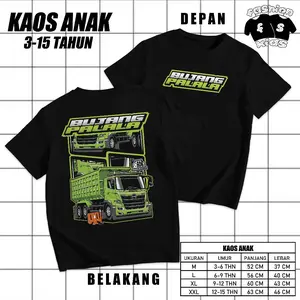 ARTAKAOS - KAOS ANAK TRUCK HINO BUJANG PALALA - TSHIRT TRUCK BUJANG PALALA COCOK UNTUK PRIA DAN WANITA [ A11 ]