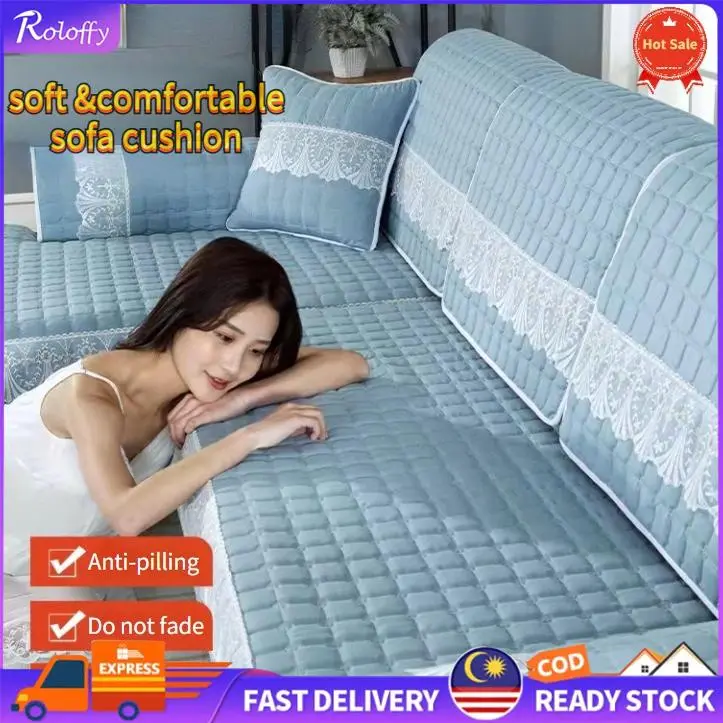 ✨Spot goods✨Sarung sofa Four Seasons Universal sofa cushion cover Fabric Non-slip Sofa cover Simple Modern sofa cover 1 2 3 seater All-inclusive Universal Cushion