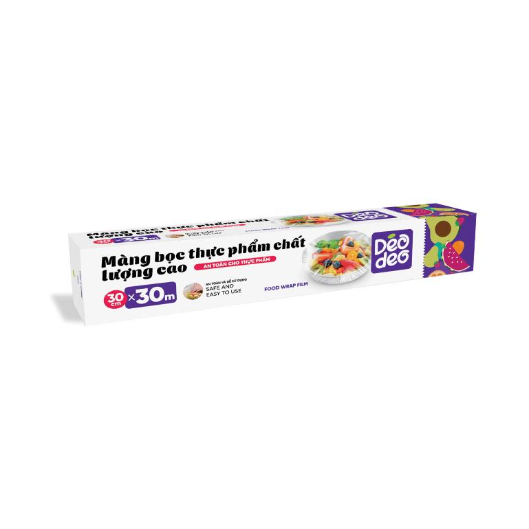 Màng Bọc Thực Phẩm Chất Lượng Cao Deodeo Kokusai 30cm x 30m và 30cm x 120m - Chất liệu PE an toàn thực phẩm DEO012201/DEO012188 5