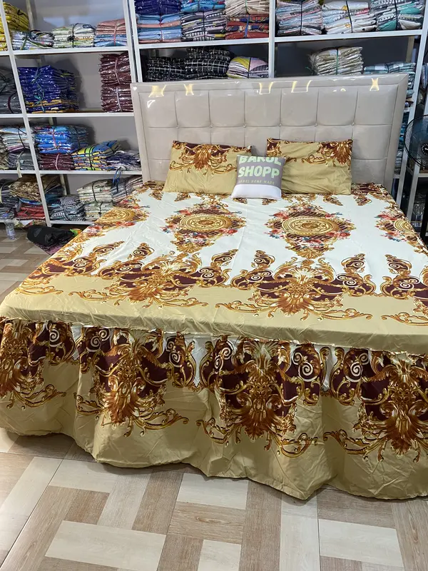 Sprei rumbai ukuran 180cmx200cmx tinggi seprei 20cm tinggi rumbai 40cm Seprai 3