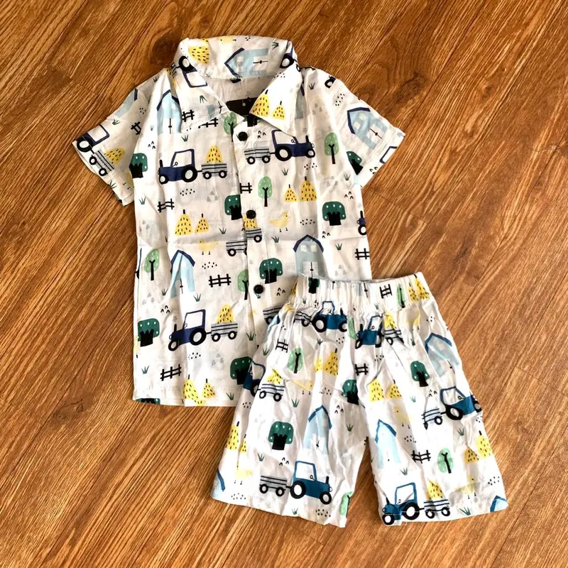 SETELAN ANAK RAYON UMUR 1-10TAHUN Hitam Laki-Laki Perempuan 6