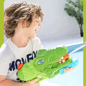 Mainan Anak Tembakan Air Water Gun Dinosaur  Tyrex Triceratop Toy Set Hadiah Cewek Cowok