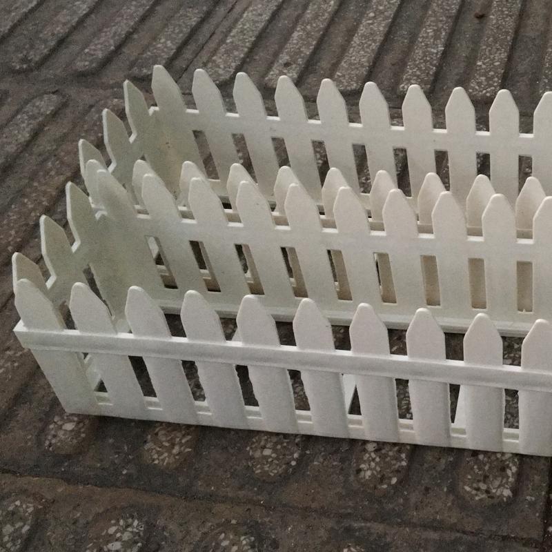 Bộ 02 cái chậu nhựa hàng rào 500x110x115