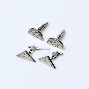 Aksesoris Cufflink Pria Mewah Unik Stainless Steel Thobe Kabak | Istana Kancing