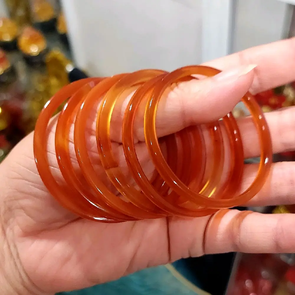 Vòng tay đá Mã Não Bản vuông Mini xinh xắn dễ thương dành cho Nữ