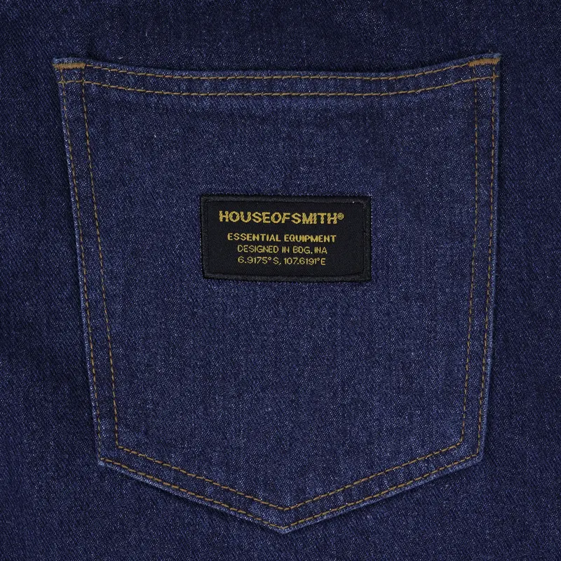House of Smith Barrel Denim Pants Miles Barrel Denim -Celana Denim Pria