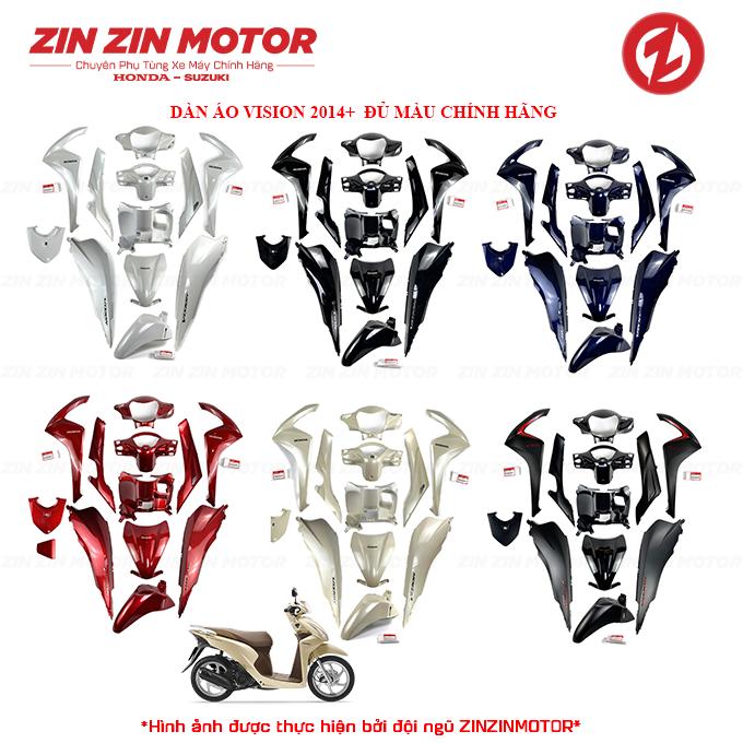 Bộ Dàn Áo Vision 2014 - 2020 Chính Hãng - ZZM