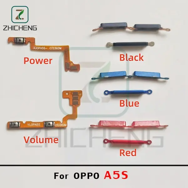 OPPO A5S Power on off volume side button flex Cable