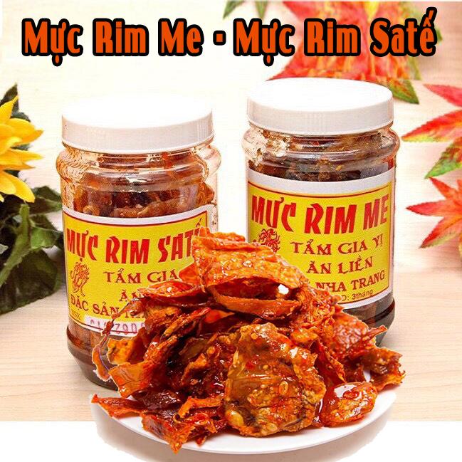 Mực Rim Me/Mực Rim Sa tế Loại 200gram - Đặc Sản Nha Trang Cay Chua