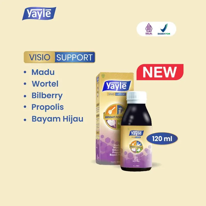 Yayle All Varian - 120ml & 200ml - Madu Vitamin Support tumbuh kembang si kecil Bayi & Balita 3