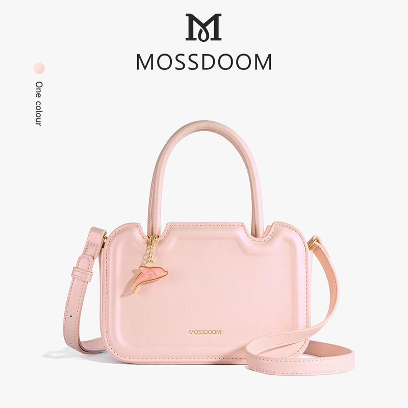 MOSSDOOM Lysmare Bag Túi xách đeo chéo vuông thời trang Túi bánh quy cầm tay