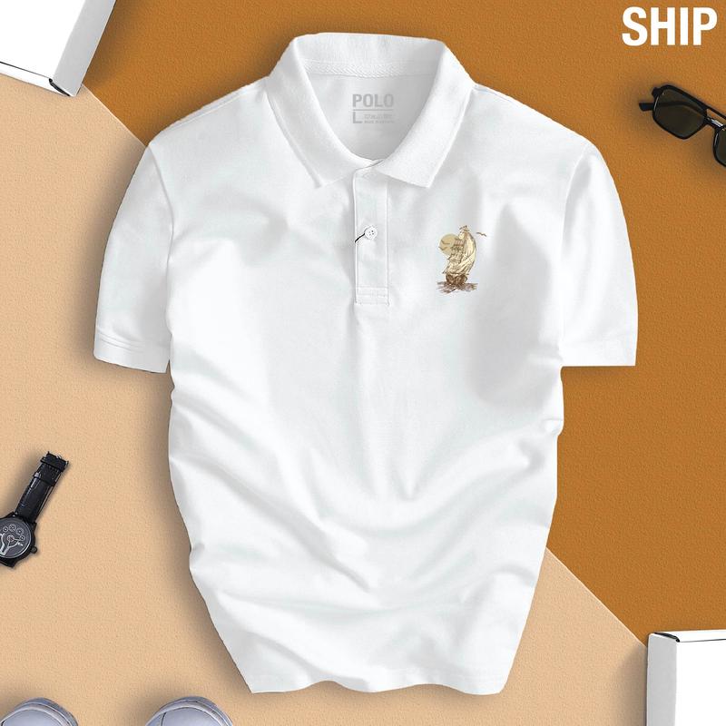 Áo Polo THUẬN BUỒM XUÔI GIÓ nam nữ ý nghĩa - SHIP Menswear Top Có Cổ GMV 7