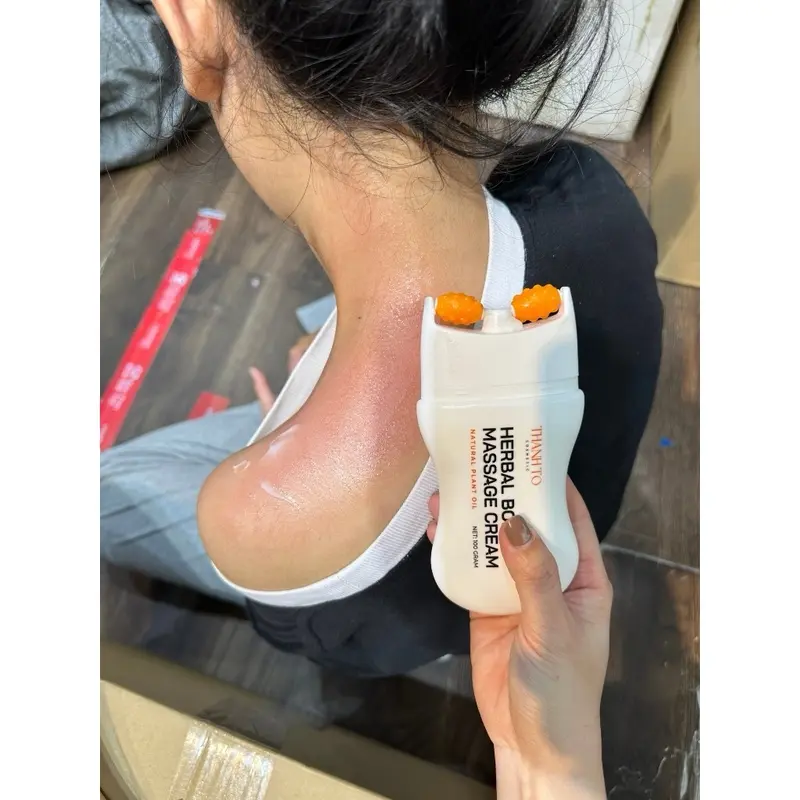 THANH LĂN MASSAGE THANH TO,HERBAL BODY KÊT HỘP KEM DẦU THÁI,THẢO DỰƠC body chén Nữ 3