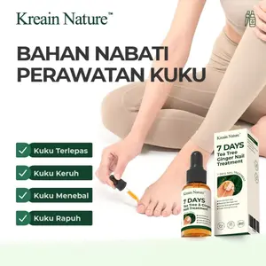 Kreain Nature Obat Jamur Kuku Perawatan Kuku Obat Kuku Jamur dan Rusak Penghilang Jamur Kuku Obat Infeksi Kuku Nail Repair Jamur Kuku Essence Oil