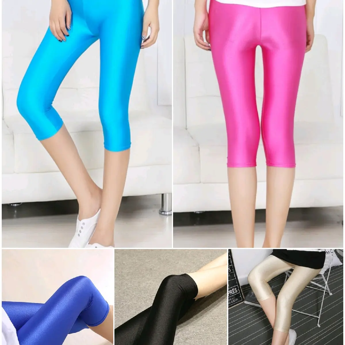 Legings kilat 7/8 import/legings sport kilat 7/8