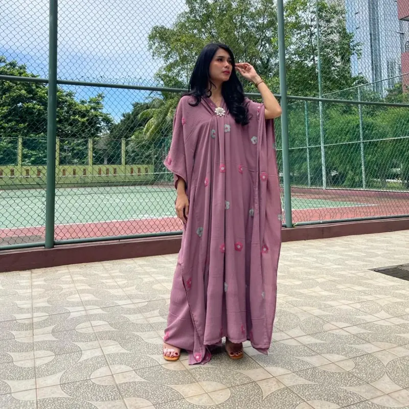 KAFTAN NAGITA POMPOM FREE BROS MODEL EMBOS 3
