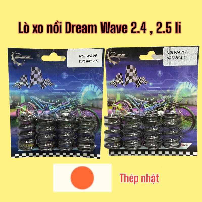 Lò xo nồi Dream/wave nhỏ 2.4, 2.5 li CKHL thép nhật Phụ Tùng
