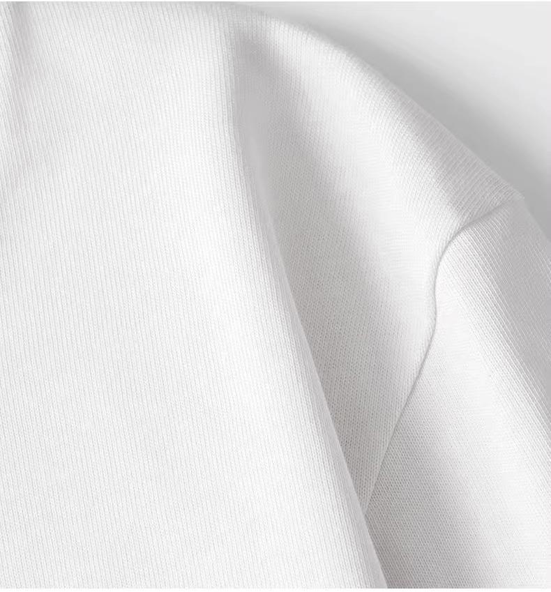 Product Introduction of Áo Thun Nam Ngắn Tay Cổ Tròn, Chất Liệu Cotton Nguyên Chất 250gsm, Phong Cách Hàn Quốc Mùa Hè, Áo Đơn Giản Hợp Xu hướng Dáng Rộng Và Dễ Phối Đồ, Thương Hiệu Hợp Xu Hướng Dáng Rộng Thường Ngày 7
