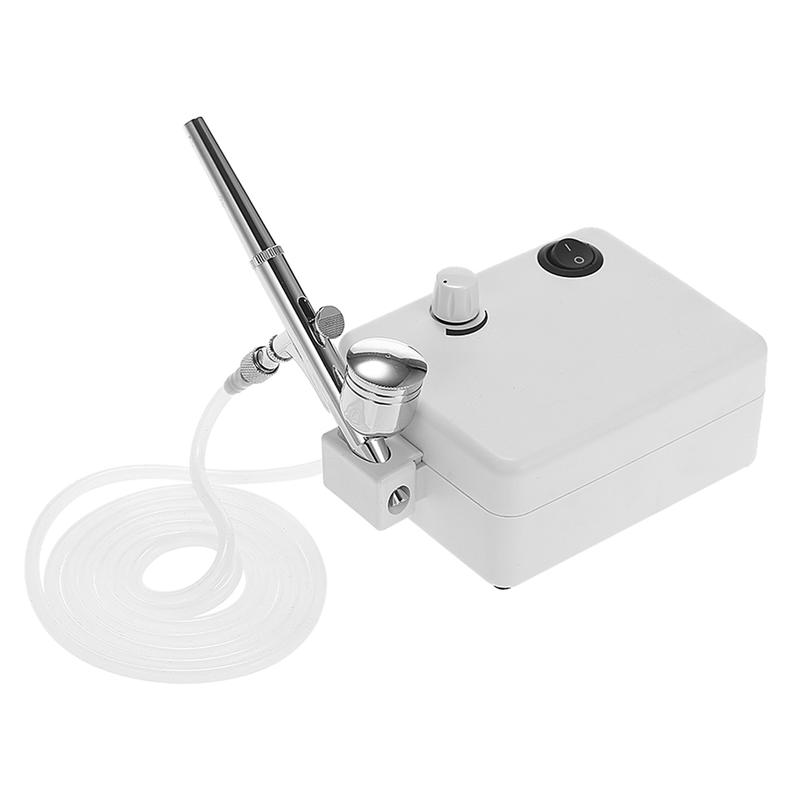 Bộ Máy Nén Khí Mini Airbrush Đa Năng Bộ Air Brush Không Khí Đầu Nạp Trọng Lực Thích Hợp Cho Nghệ Thuật Vẽ Tranh Xăm Làm Móng Thủ Công Phun Bánh Mô Hình Bộ Dụng Cụ Làm Móng 100-240V