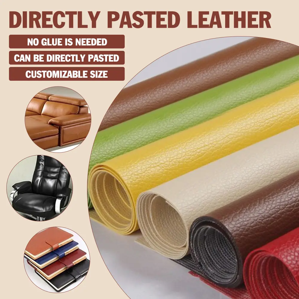 Miếng Dán Da Tự Dính, Để Phục Hồi Ghế Sofa, Làm Bằng Da PVC, Da Bóc Và Dính Chất Lượng Cao