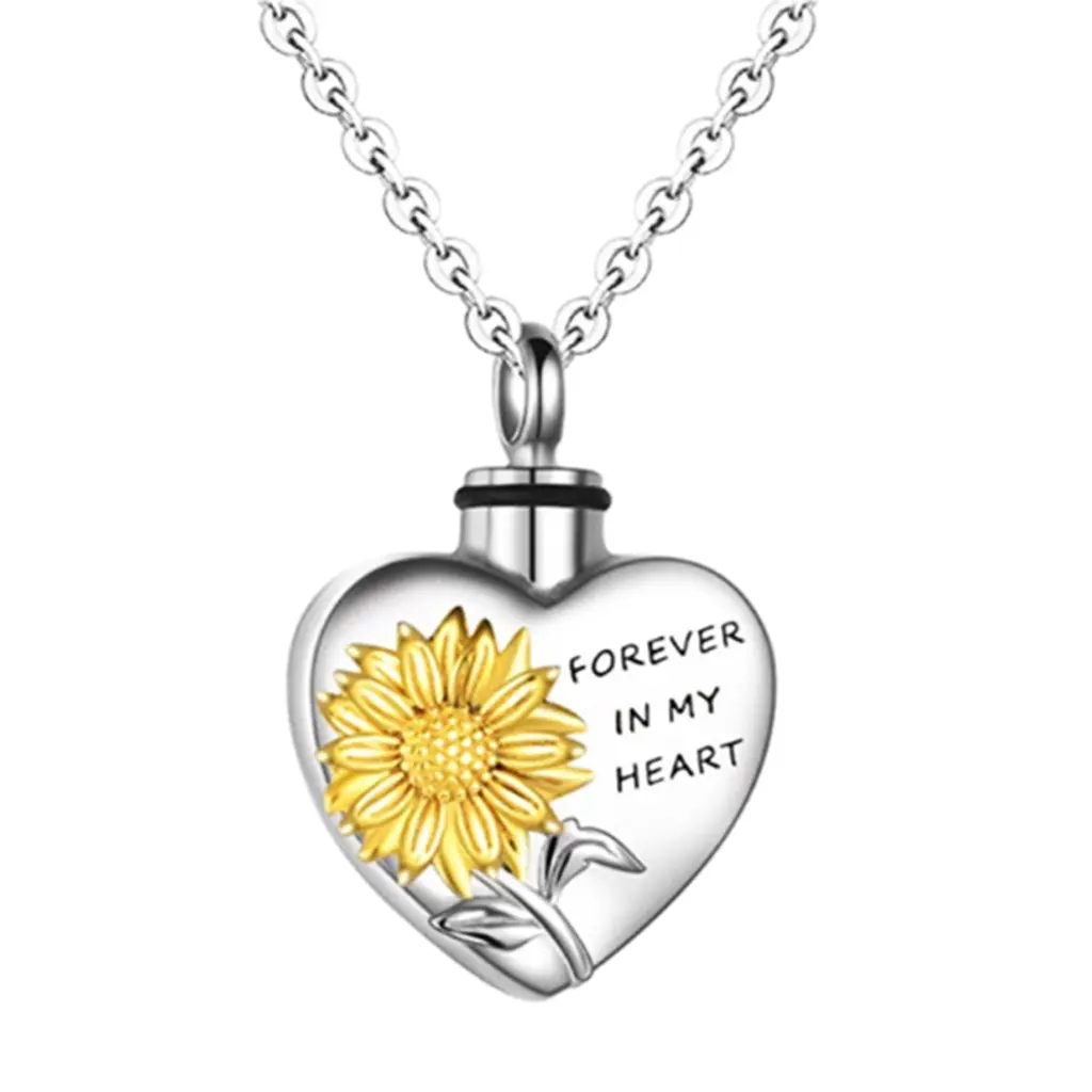 Electroplated Cat Cremation Urn Pendant Necklace for Ashes Pet Cremation Urn Necklace Passed Pet Keepsakes Ashes Holder