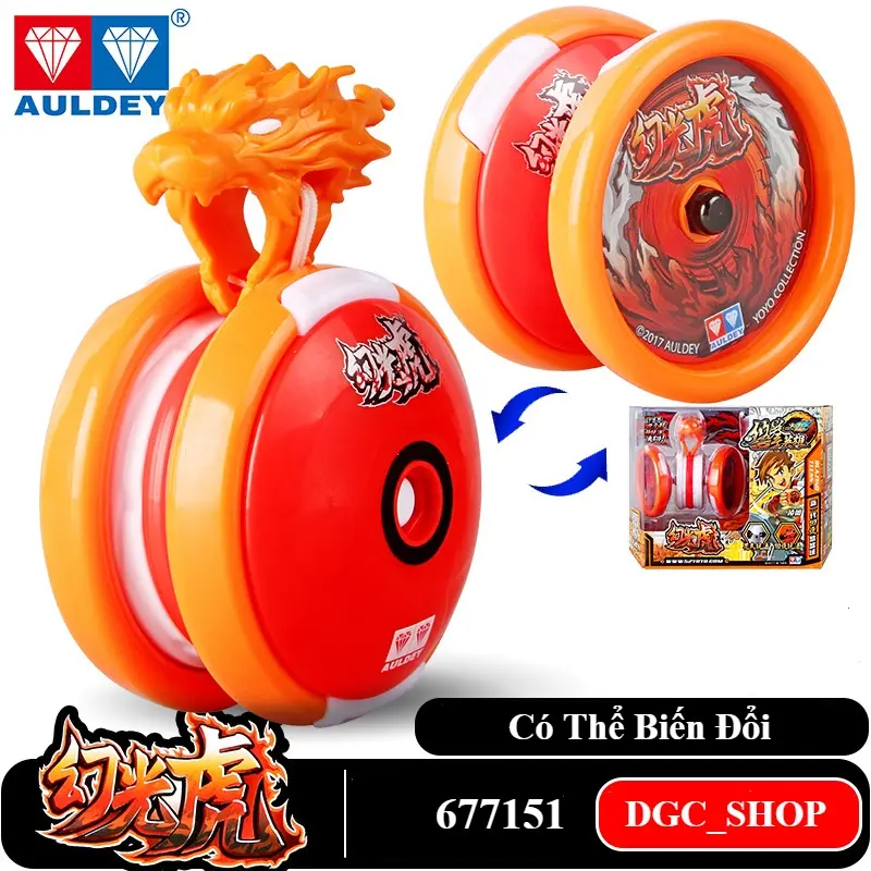 Đồ chời Yoyo - Yo Kwon Do Quyết Đấu - Hỏa Lực 6 Thần hổ song đấu hàng chính hãng Auldey 0