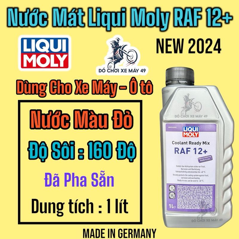  Nước Làm Mát LiQui Moly Loại Pha Sẵn RAF12+   1L  