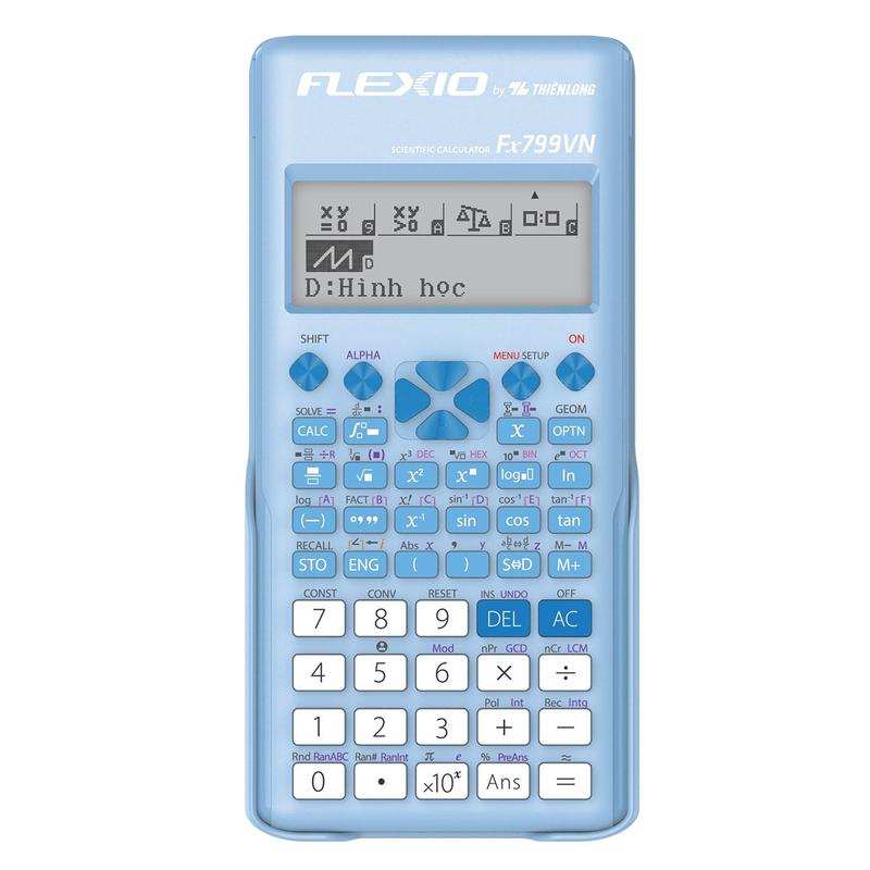[Chính hãng] Máy tính khoa học Flexio - Thiên Long FX799VN -  Nhà Sách Cái Bè CH1