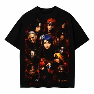 SCID Kaos Anime Akatsuki Naruto Oversize | Cotton Combed 20s Premium